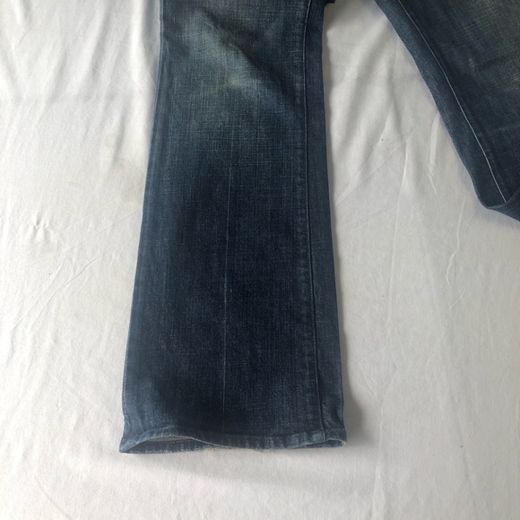 7 For All Mankind Womens jeans 30 Bootcut mid rise Blue Denim Casual Pants - Picture 6 of 12